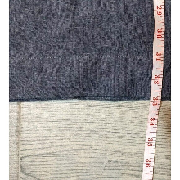 Vikolino Linen Short Sleeve Gray Dress Small Boho - Picture 7 of 9